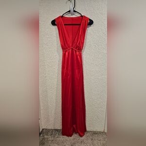 Red Vintage Nightgown